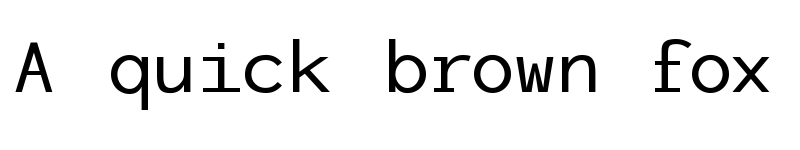 Preview of Livemono Demo Regular font