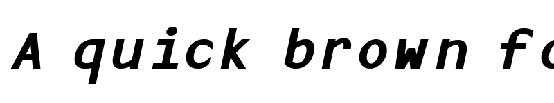 Preview of LJDS Sans Bold Italic font