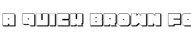 Preview of Lobo Tommy 3D Regular font