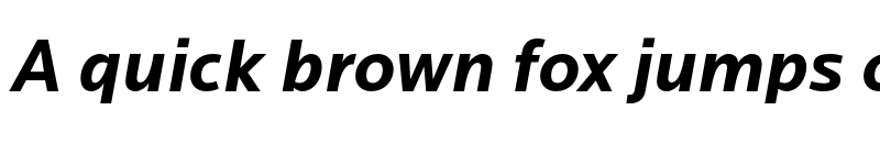 Preview of Locator Bold Italic font