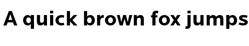 Preview of Locator Bold font