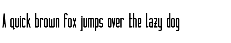 Preview of Lockdown Regular font