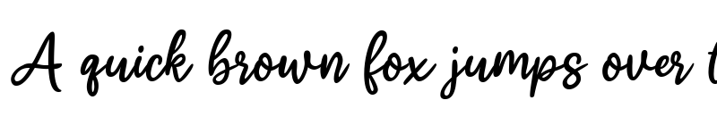 Preview of Lofty Goals Regular font