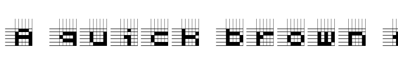 Preview of Logic twenty-five Normal Regular font