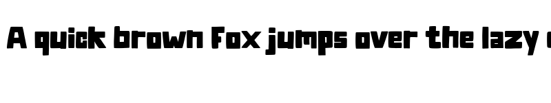 Preview of Logkey Block Free Regular font