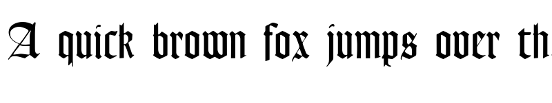 Preview of Lohengrin Regular font