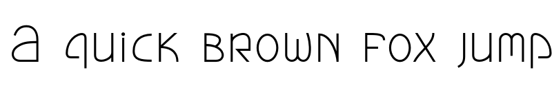 Preview of Lokro Light font