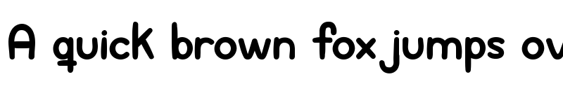 Preview of Lola Sans Bold font