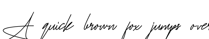Preview of Lomenthosy Slant Regular font