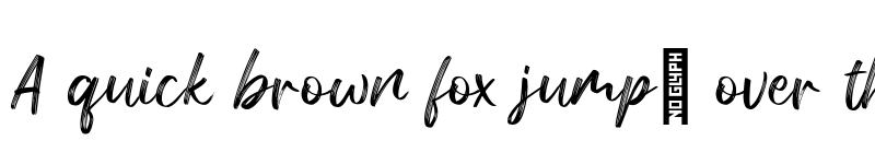 Preview of Lonally Qoma Regular font