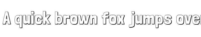 Preview of Londrina Shadow Regular font