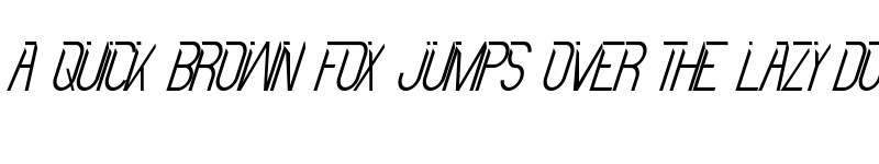 Preview of Longless Demo Light Italic font