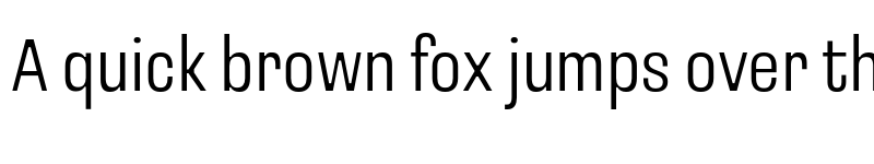 Preview of Loos Compressed Light font