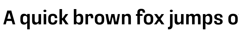 Preview of Loos Condensed Medium font