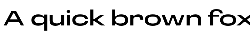 Preview of Loos Extended Medium font