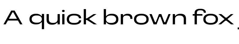 Preview of Loos Extended Regular font