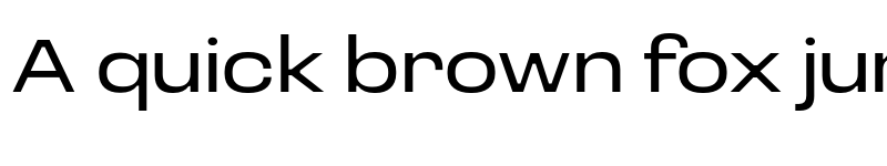 Preview of Loos ExtraWide Regular font