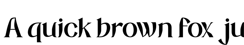 Preview of Loresha Serif Display Regular font