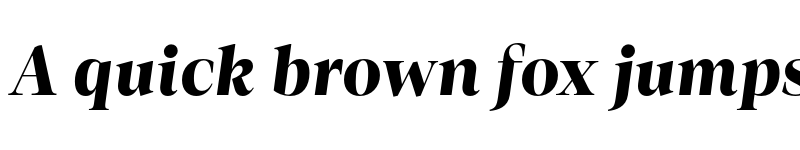 Preview of Loretta Bold Italic Display font