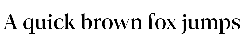 Preview of Loretta Medium Display font