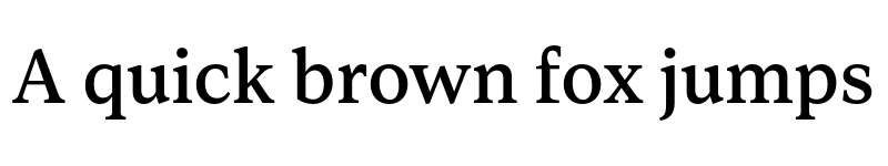 Preview of Loretta Medium font