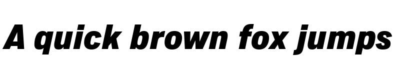 Preview of Lorimer No 2 Black Italic font