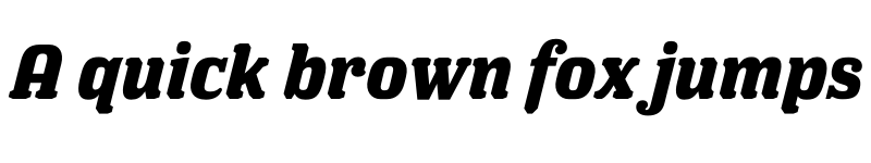 Preview of Los Feliz OT Bold Italic font