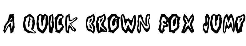 Preview of Los Piojos Regular font