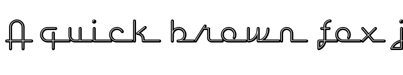 Preview of LostWages Regular font