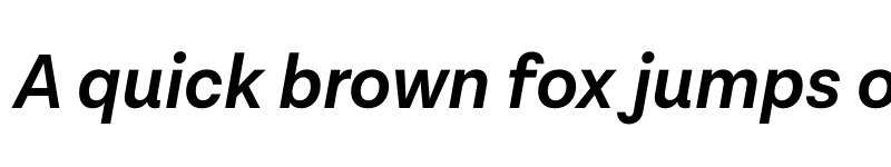 Preview of Lota Grotesque Alt 2 Semi Bold It font