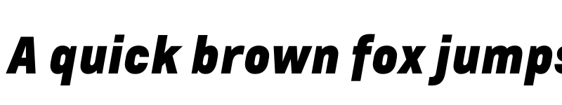 Preview of Louis Heavy Italic font