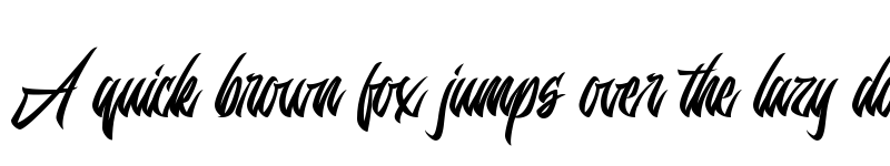 Preview of Louisiana Regular font