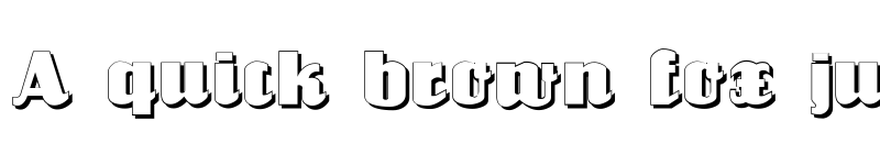 Preview of Louisianne Shadow Regular font