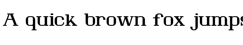 Preview of Lousitania Regular font