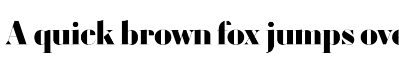 Preview of Louvette Banner Black font