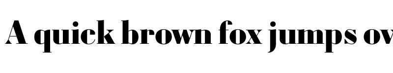 Preview of Louvette Display Black font