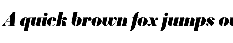 Preview of Louvette Display Ultra Italic font