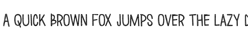 Preview of Love Monster Sketched Regular font