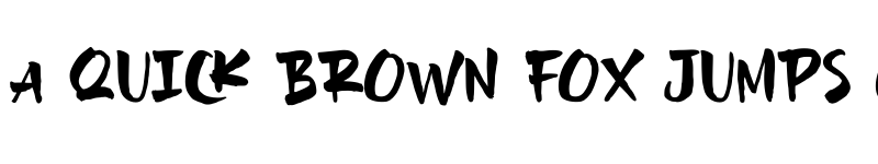 Preview of Love & Thunder Regular font