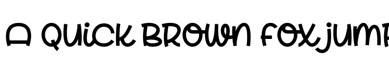 Preview of Lovely Creamy Regular font