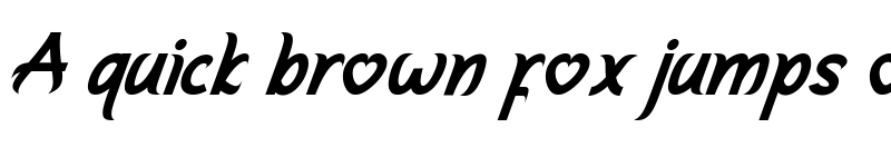 Preview of Lovely Rabbit Demo Italic font