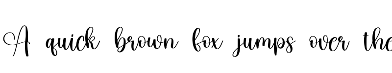 Preview of Lovely Regular font