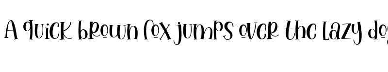 Preview of Lovely Unicorn Regular font