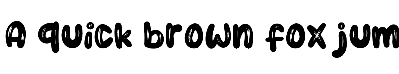 Preview of Low Budget Regular font