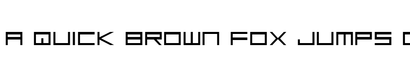 Preview of Low Gun Screen Expanded Expanded font