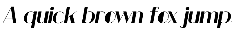 Preview of Low Magnetic Demo Italic font