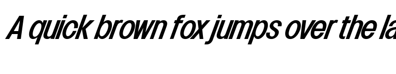 Preview of Lowball Neue Italic font