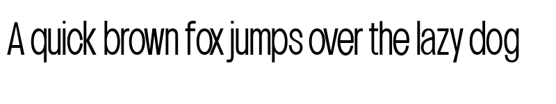 Preview of Lowball Neue Thin font