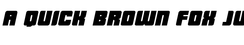 Preview of LowRider BB Italic font