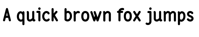 Preview of LS Bold font